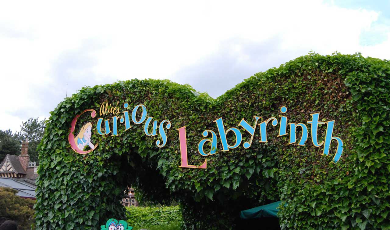 Alice's Curious Labyrinth in Disneyland Paris by Sandy Joe Karpetz Disneyland Paris by Sandy Joe Karpetz