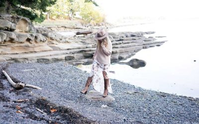 Floral Dress at Drumbeg Park