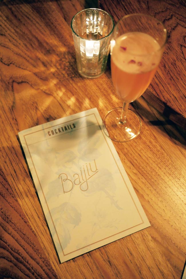Dinner at Baijiu Edmonton