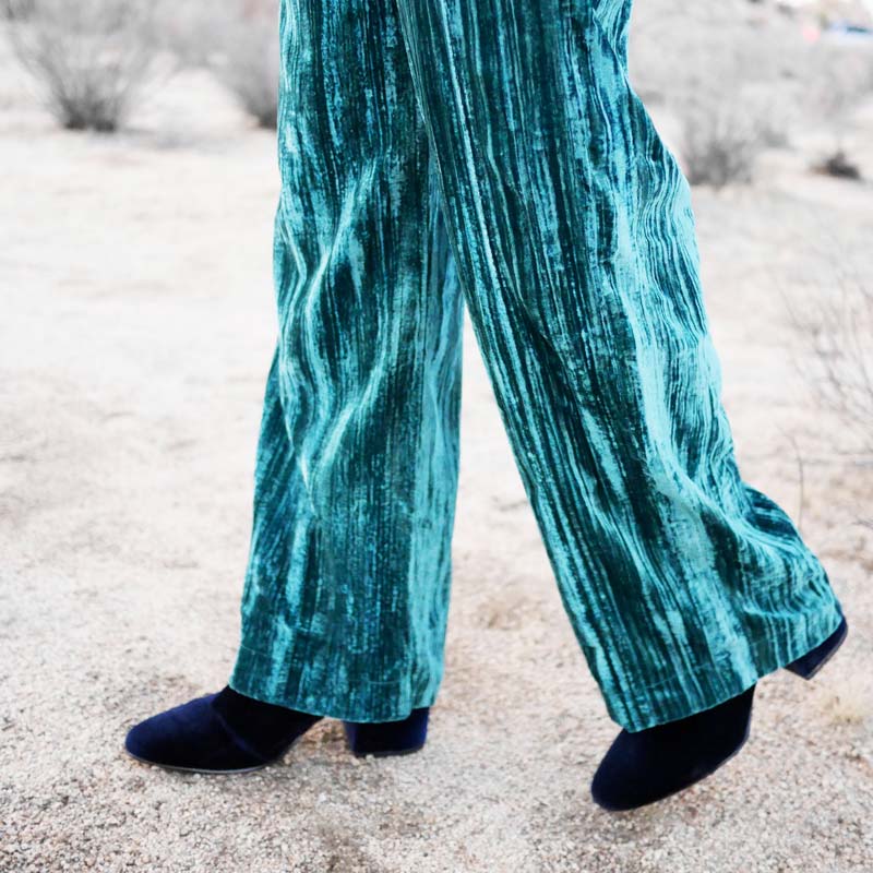 Joshua-Tree-Style-crushed-velvet-pants-Sandy-Joe-Karpetz-