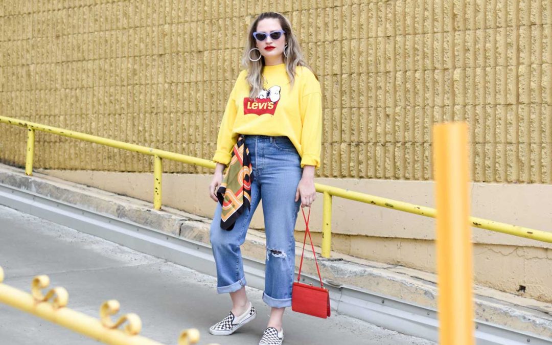Peanuts x Levis Collaboration OOTD