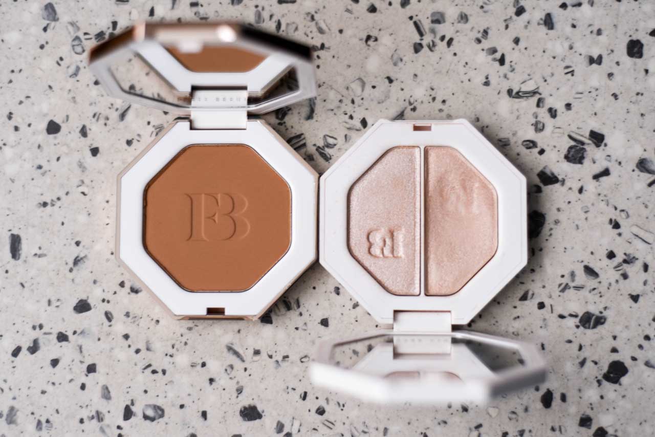 Pro Filt'r Hydrating Primer<br />
Pro Filt'r Hydrating Longwear Foundation in shade 185<br />
Match Stix Trio in shade Light 100<br />
Pro Filt'r Instant Retouch Concealer in shade 110<br />
Sun Stalk'r Instant Warmth Bronzer in Private Island<br />
Killawatt Freestyle Highlighter in Lightning Dust / Fire Crystal