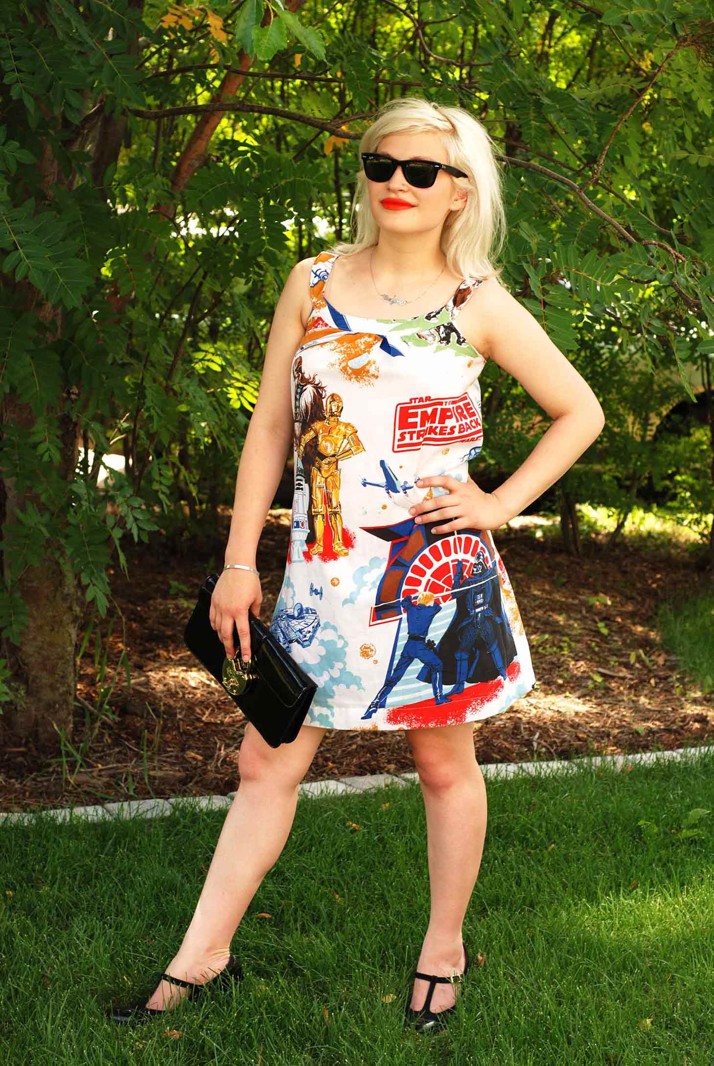 Sewing a Star Wars Bed Sheet Dress