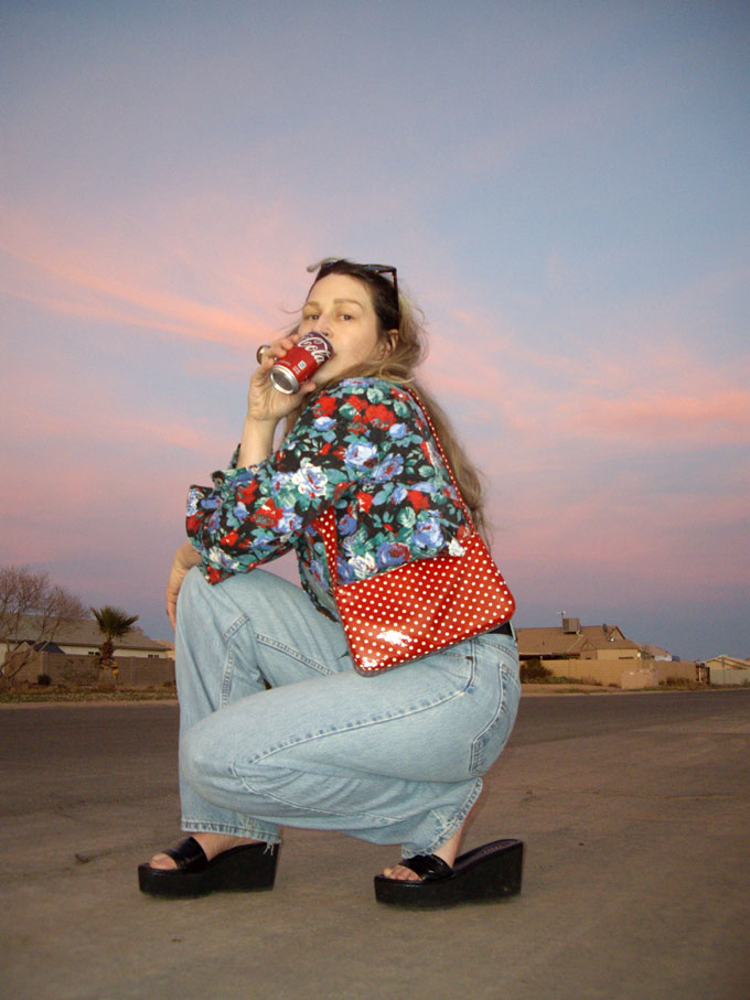 Cherry cola desert
