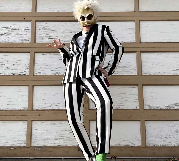 Beetlejuice Halloween Costume