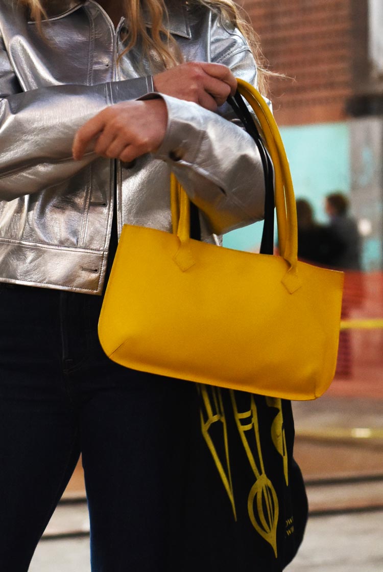 How to Style A Silver Jacket